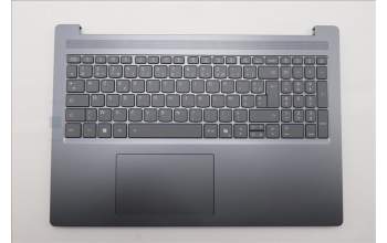 Lenovo 5CB1R35621 C-Cover with keyboard, French, Luna Grey, Backlight, US