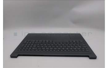 Lenovo 5CB1R35624 C-Cover with keyboard, German, Luna Grey, Backlight, UK