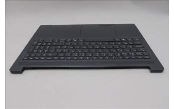 Lenovo 5CB1R35677 C-Cover with keyboard, Belgian, Luna Grey, Non-Backlight, UK