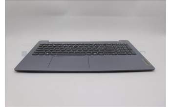 Lenovo 5CB1R37020 C-Cover with keyboard, US English Euro, Arctic Grey, Non_Backlight