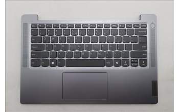 Lenovo 5CB1R48896 C-Cover with keyboard, US English Euro, Arctic Grey, Non-Backlight, Non-FingerPrint, US