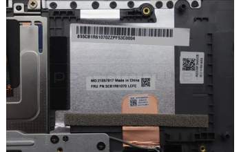 Lenovo 5CB1R61070 C-Cover with keyboard, Nordic, Arctic Grey, Backlight, Non-FingerPrint, UK