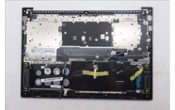 Lenovo 5CB1R61101 C-Cover with keyboard, Czech Slovakian, Luna Grey, DIS, UK