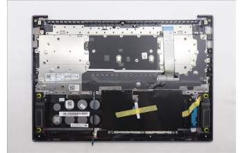 Lenovo 5CB1R61108 C-Cover with keyboard, Greek, Luna Grey, DIS, US