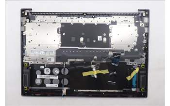 Lenovo 5CB1R61119 C-Cover with keyboard, Slovenian, Luna Grey, DIS, UK