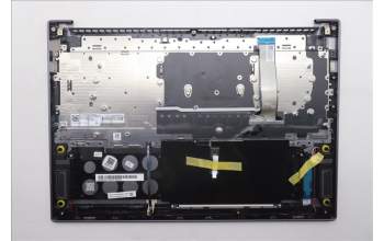Lenovo 5CB1R61146 C-Cover with keyboard, Nordic, Luna Grey, UMA, UK
