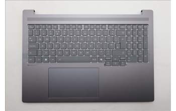Lenovo 5CB1R61155 C-Cover with keyboard, UK English, Luna Grey, UMA, UK