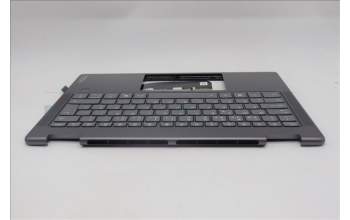 Lenovo 5CB1R61232 C-Cover with keyboard, Portuguese, Luna Grey, FingerPrint, Puresight Logo, UK