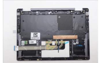Lenovo 5CB1R61246 C-Cover with keyboard, Belgian, Luna Grey, FingerPrint, Puresight Logo, UK