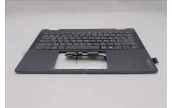 Lenovo 5CB1R61250 C-Cover with keyboard, French Arabic, Luna Grey, Non-FingerPrint, Puresight Logo, UK