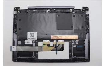 Lenovo 5CB1R61257 C-Cover with keyboard, Hebrew, Luna Grey, Non-FingerPrint, Puresight Logo, US