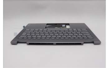 Lenovo 5CB1R61259 C-Cover with keyboard, German, Luna Grey, Non_FingerPrint, Puresight Logo
