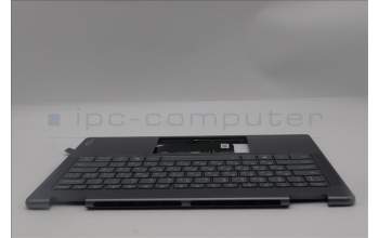 Lenovo 5CB1R61279 C-Cover with keyboard, Ukraine, Luna Grey, Non-FingerPrint, Puresight Logo, US