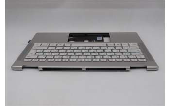 Lenovo 5CB1R61323 C-Cover with keyboard, German, Seashell, Non_FingerPrint, Puresight Logo
