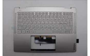 Lenovo 5CB1R61325 C-Cover with keyboard, Norwegian, Seashell, Non-FingerPrint, Puresight Logo, UK