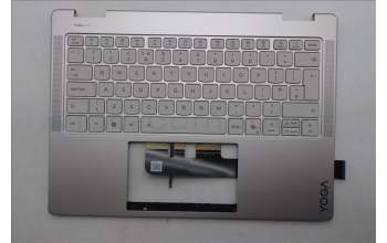 Lenovo 5CB1R61334 C-Cover with keyboard, UK English, Seashell, Non_FingerPrint, Puresight Logo