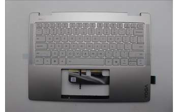 Lenovo 5CB1R61336 C-Cover with keyboard, English, Seashell, Non_FingerPrint, Puresight Logo