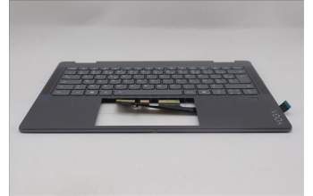 Lenovo 5CB1R61543 C-Cover with keyboard, French, Luna Grey, FingerPrint, Non-Puresight Logo, US