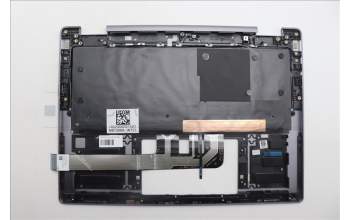 Lenovo 5CB1R61566 C-Cover with keyboard, US English Euro, Luna Grey, Non-FingerPrint, Non-Puresight Logo, US