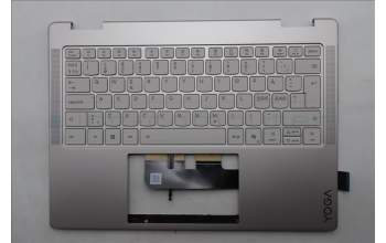 Lenovo 5CB1R61616 C-Cover with keyboard, Norwegian, Seashell, Non-FingerPrint, Non-Puresight Logo, UK