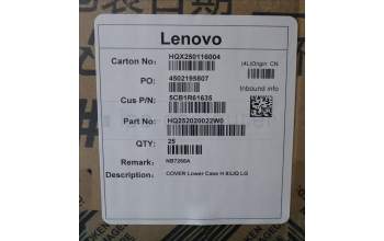 Lenovo 5CB1R61635 Lower Case 83JQ, Luna Grey