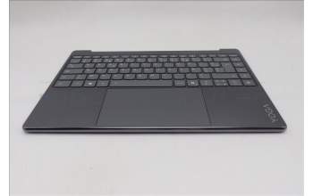 Lenovo 5CB1R61646 C-Cover with keyboard, French, Luna Grey, Puresight Logo, Screw, US