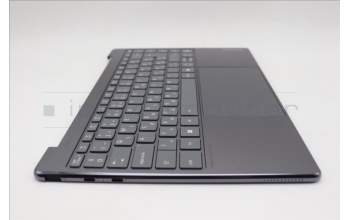 Lenovo 5CB1R61652 C-Cover with keyboard, Hungarian, Luna Grey, Puresight Logo, Screw, UK