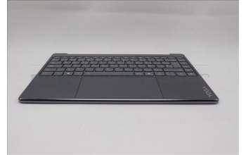Lenovo 5CB1R61662 C-Cover with keyboard, Spanish, Luna Grey, Puresight Logo, Screw, UK