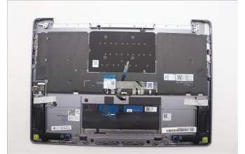 Lenovo 5CB1R61672 C-Cover with keyboard, Bulgarian, Luna Grey, Non-Puresight Logo, Screw, UK