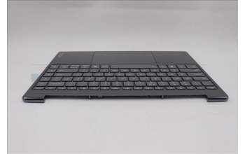 Lenovo 5CB1R61675 C-Cover with keyboard, US English Euro, Luna Grey, Non-Puresight Logo, Screw, US