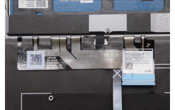 Lenovo 5CB1R61675 C-Cover with keyboard, US English Euro, Luna Grey, Non-Puresight Logo, Screw, US