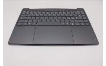 Lenovo 5CB1R61684 C-Cover with keyboard, Italian, Luna Grey, Non-Puresight Logo, Screw, UK