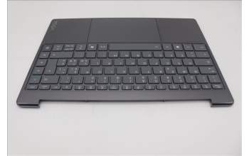 Lenovo 5CB1R61684 C-Cover with keyboard, Italian, Luna Grey, Non-Puresight Logo, Screw, UK