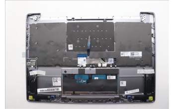 Lenovo 5CB1R61692 C-Cover with keyboard, Spanish, Luna Grey, Non-Puresight Logo, Screw, UK