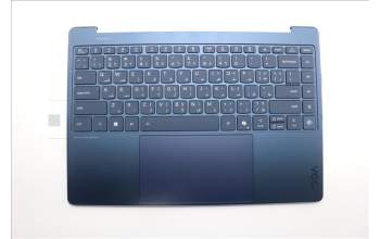 Lenovo 5CB1R61699 C-Cover with keyboard, Arabic, Cosmic Blue, Puresight Logo, Screw, US