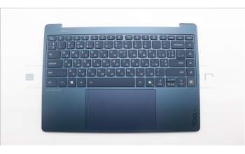 Lenovo 5CB1R61728 C-Cover with keyboard, Ukraine, Cosmic Blue, Puresight Logo, Screw, US