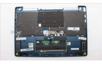 Lenovo 5CB1R61749 C-Cover with keyboard, Portuguese, Cosmic Blue, Non-Puresight Logo, Screw, UK