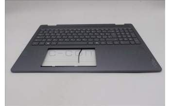 Lenovo 5CB1R67991 C-Cover with keyboard, Italian, Luna Grey, Puresight Logo, FingerPrint, UK