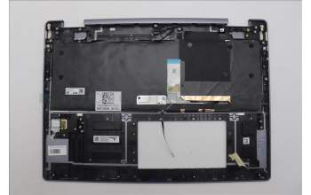 Lenovo 5CB1R68001 C-Cover with keyboard, German, Luna Grey, Puresight Logo, FingerPrint, UK