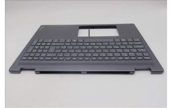 Lenovo 5CB1R68007 C-Cover with keyboard, Portuguese, Luna Grey, Puresight Logo, FingerPrint, UK