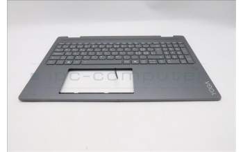 Lenovo 5CB1R68016 C-Cover with keyboard, Switzerland, Luna Grey, Non_Puresight Logo, FingerPrint