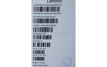 Lenovo 5CB1R68025 COVER UpCaseASM EU ENG H83JT FP LG PS