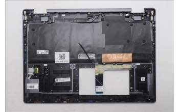Lenovo 5CB1R68039 C-Cover with keyboard, French, Luna Grey, Puresight Logo, FingerPrint, US