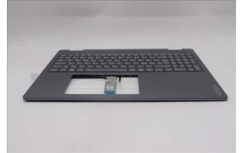 Lenovo 5CB1R68051 C-Cover with keyboard, Italian, Luna Grey, Puresight Logo, Non-FingerPrint, UK