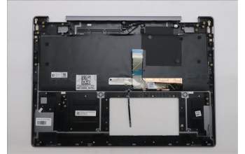 Lenovo 5CB1R68062 C-Cover with keyboard, German, Luna Grey, Non-Puresight Logo, Non-FingerPrint, UK