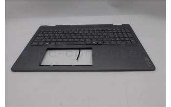 Lenovo 5CB1R68062 C-Cover with keyboard, German, Luna Grey, Non-Puresight Logo, Non-FingerPrint, UK