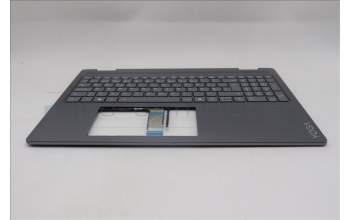 Lenovo 5CB1R68067 C-Cover with keyboard, Portuguese, Luna Grey, Puresight Logo, Non-FingerPrint, UK