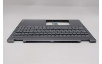 Lenovo 5CB1R68067 C-Cover with keyboard, Portuguese, Luna Grey, Puresight Logo, Non-FingerPrint, UK