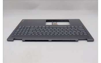 Lenovo 5CB1R68069 C-Cover with keyboard, Russian, Luna Grey, Puresight Logo, Non-FingerPrint, US