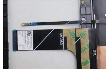 Lenovo 5CB1R68069 C-Cover with keyboard, Russian, Luna Grey, Puresight Logo, Non-FingerPrint, US